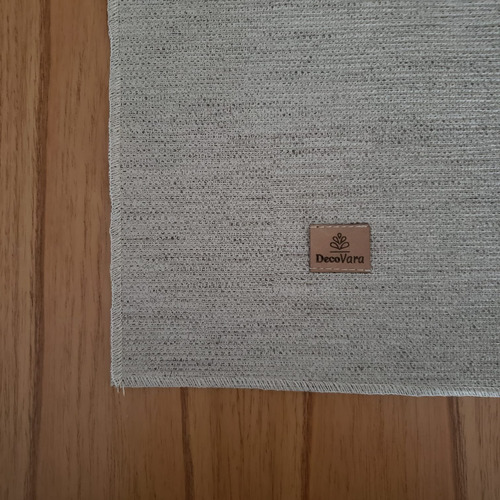 Mantel Impermeable Antimanchas Ecocuero Texturado 180x140 Arena Texturado