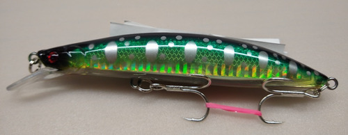 Lures 13 Cm Tiro Largo Pesca Mar Casteo 6 Picos Con Sonido