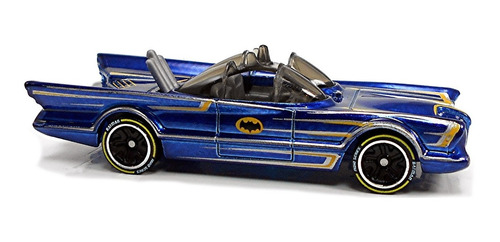 Hot Wheels Id Batman Classic Tv Series Batmobile Azul
