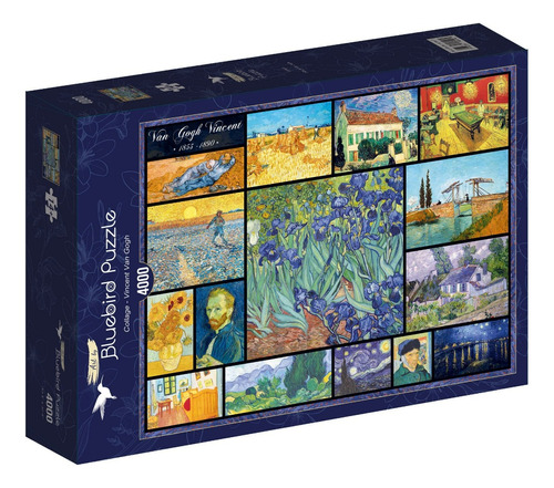 Bluebird Puzzle 4000 Pzs - Collage - Vincent Van Gogh