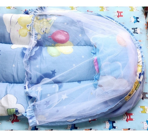 Imagen 3 de 5 de Cuna Con Mosquitero Portátil Plegable Para Bebe Niño Niña