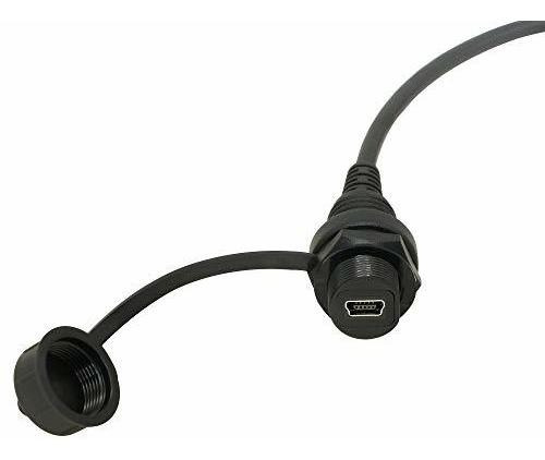 Cable Extension Usb Vehiculo Barco Moto Camion 11.8 In