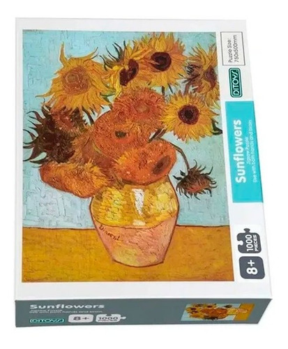 Rompecabezas Puzzle 1000 Piezas Sunflowers 2410 Ditoys