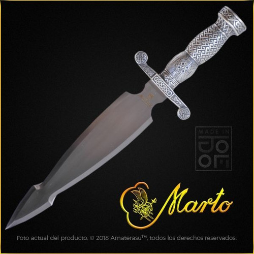 Imagen 2 de 7 de Daga Celta Medieval Marto Toledo España Espada Cuchillo