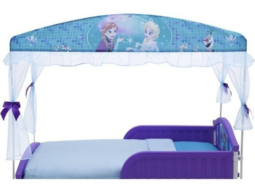 Cama Individual Con Dosel De Frozen Xtreme C