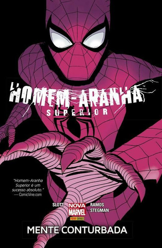 Homem-Aranha Superior: Mente Conturbada, de Slott, Dan. Editora Panini Brasil LTDA, capa dura em português, 2017