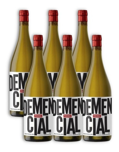 Demencial Pedernal Vino Blanc De Blancs X6u 750ml San Juan Finca Las Moras Demencial - Blanco - 45% Viognier - 30% Sauvignon Blanc - 25% Chardonnay - Botella - 750 mL