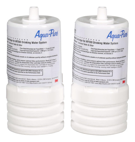 Aqua-pure Cartucho De Filtro De Agua De Repuesto Para Debaj.