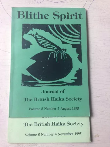 Journal Of The British Haiku Society - Vol. 5/ Nº 3 Y 4