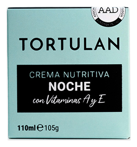 Tortulan Crema Nutritiva Noche Con Vitaminas A Y E 110ml