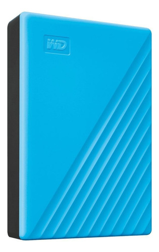 Imagen 3 de 3 de Disco duro externo Western Digital My Passport WDBPKJ0040 4TB azul