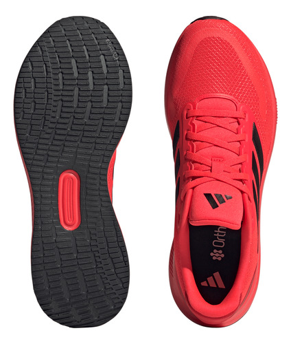 Tenis Adidas Correr Run Falcon 5 Hombre Ji0877 Rojo