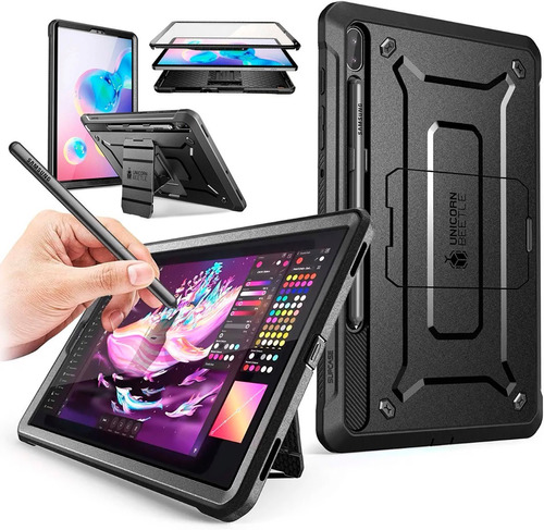 Case Supcase Para Galaxy Tab S6 T860 T865 Protector 360°