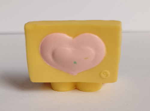Mini Figura Shopkins Chocky Box Amarilla (Usado)