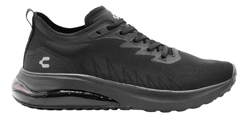 Tenis Charly® Con Válvula Para Hombre Running Color Negro