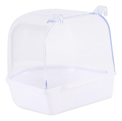 Bañera Para Loros Enjaulada, Caja De Baño Para Blanco