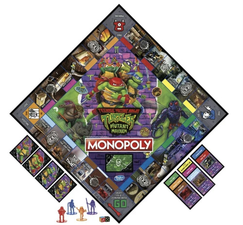 Monopoly Edicion Tortugas Ninja Juego De Mesa