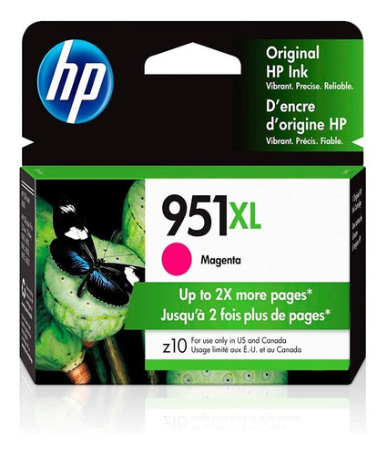 Tinta Hp Cn047al (951xl) Magenta (1500 Pag)