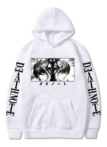 Sudadera Con Capucha Anime Yagami Light Kira L Death Note Pa