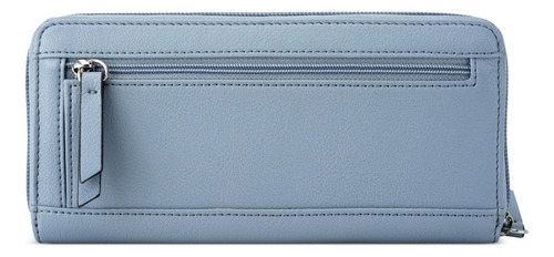 Cartera Para Mujer Nine West Azul Ym5076145 Diseño de la tela Liso