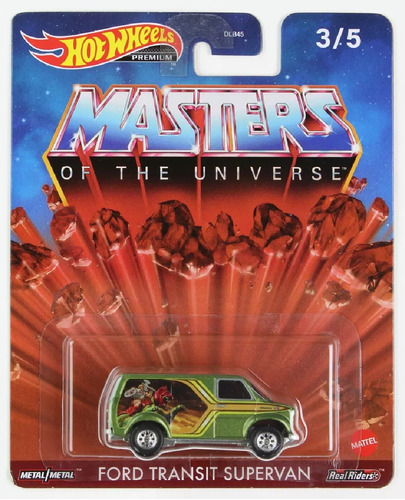 Hot Wheels Ford Transit Supervan Masters Of The Universe 3/5