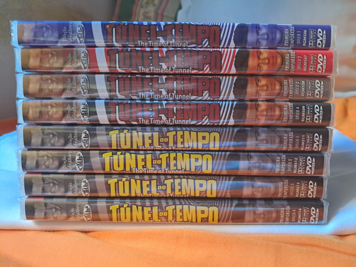 Box Dvd - Túnel Do Tempo - Temp. 1 E 2 - Completo E Lacrado (Usado)