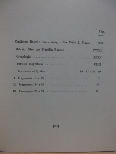 Ideario De Guillermo Rawson - Cesáreo Rodriguez - 1941
