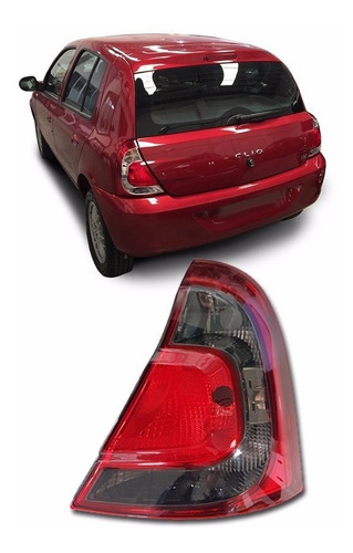 Imagen 3 de 8 de Faro Trasero Fume Derecho Clio Mio 2013 Al 2016 Base Negra