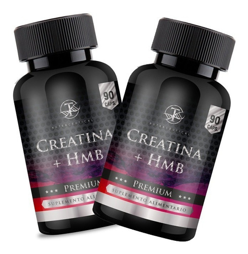 2 Creatina + Hmb - Linea Premium - 180 Capsulas