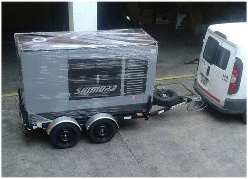Trailers Para Grupos Electrógenos Para 2000kg Doble Eje