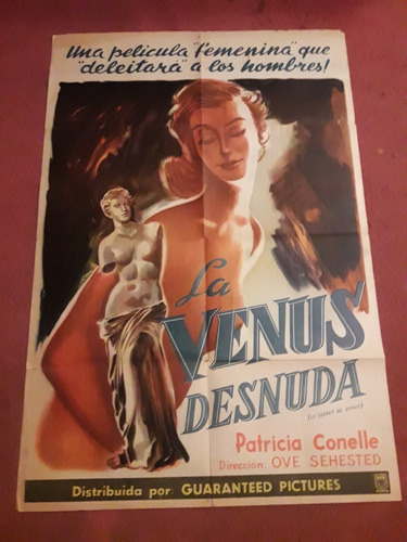 Afiches De Cine - La Venus Desnuda - Patricia Conelli