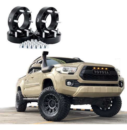 Imagen 1 de 10 de Kit Espaciadores Toyota Tacoma 1.5 PuLG 6/139 Llanta Cb106
