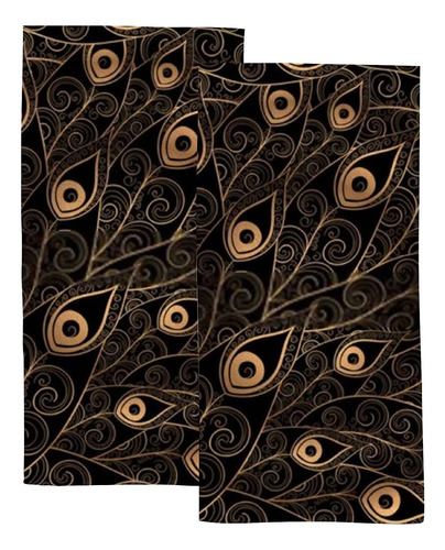Juego De 2 Toallas De Mano Microfibra 76 X 38 Cm