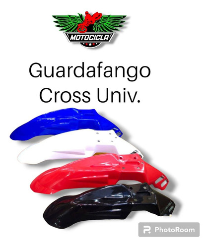 Guardafango Universal Cross Para Moto Lechuza, Trepador, Dt