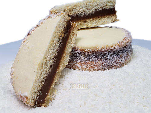 Alfajores Maicena Regir! Caja 6 Unidades.artesanal Delicia!