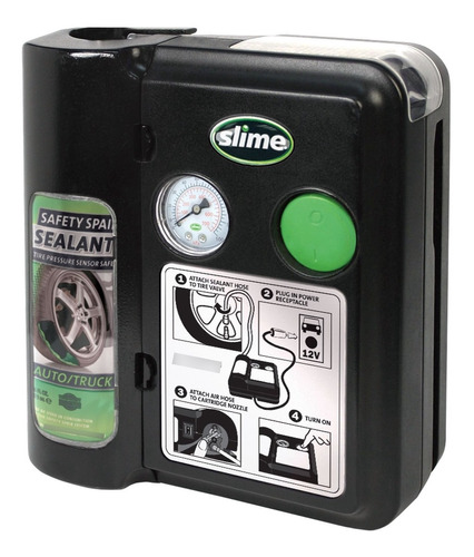 Slime 70005 Seguridad Spair 7-minute Plana Sistema Neumatico