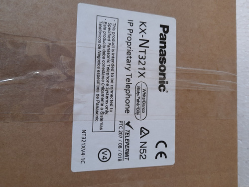 Telefone Ip Panasonic Kx-nt321 Branco