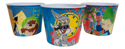 Vasos Palomeros Looney Tunes 10 Piezas Plastico