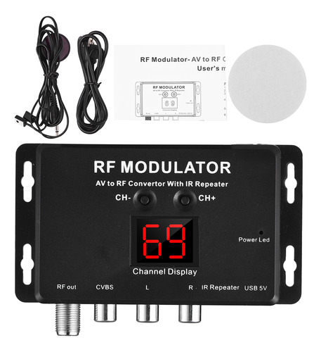 Modulador Ir Modulador M60ir Rf Con Convertidor Repetidor Rf