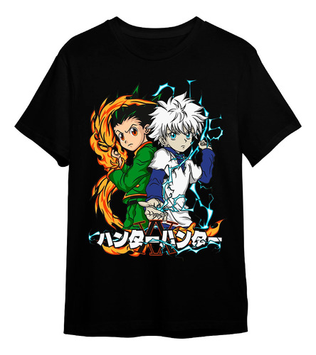 Camiseta Anime Hunter × Hunter Killua Zoldyck - Gonref: 0685