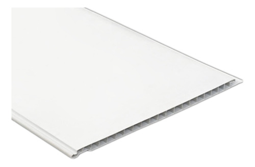 Cielorraso Machimbre Flexible Pvc Blanco 2 Mts 250mm