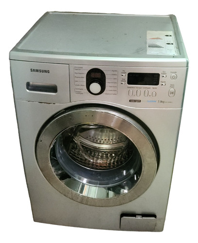 Lavarropas Samsung Ecobubble 1200rpm No Funciona Gris Oscuro