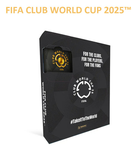 Fifa Club World Cup 2025tm Album Capa Dura C/ 30 Env + Lata