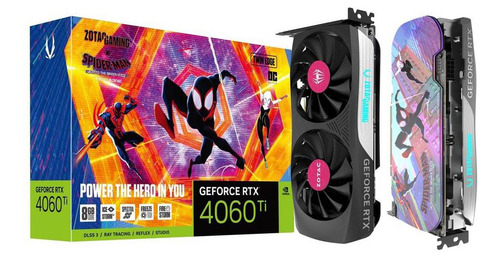 Tarjeta De Video Zotac Rtx 4060 Ti Spiderman Bundle