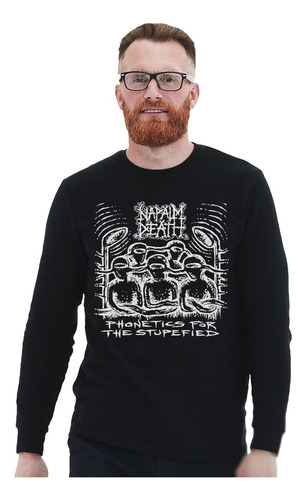 Polera Ml Napalm Death Phonetics For The S Metal Abominatron