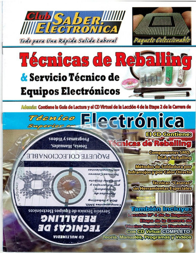 Libro Técnicas De Reballing Y Equipos Electrónicos