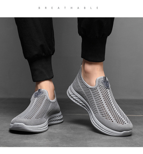 Zapatos Deportivos Ligeros Hombre, Transpirables Y Cómodos