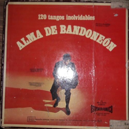 Coleccion Alma Bandoneon 120 Tangos Inolvidable 10 Discos
