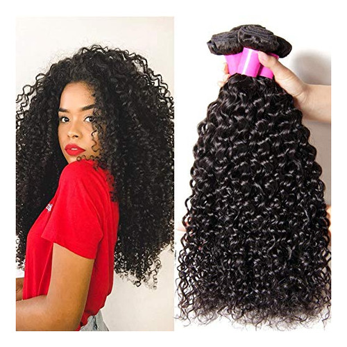 Ur Hermosa 10 A Brasileña Curly Hair Bundles Virgen 2dnk7