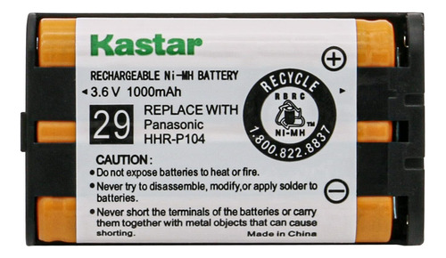 Bateria Repuesto Mah Para Panasonic Kx-tx Auricular